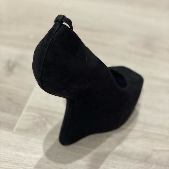 Giuseppe Zanotti Heel less black sz. 38 1/2 NEW - Picture 1 of 4